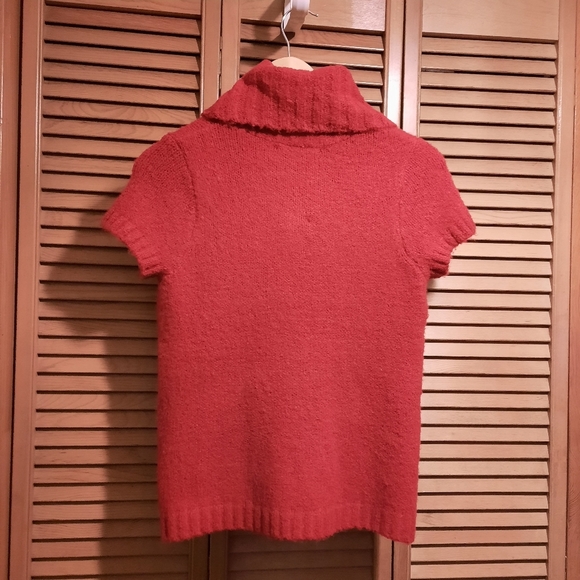 mart Set Dark Red Super Soft Turtleneck - Picture 4 of 6